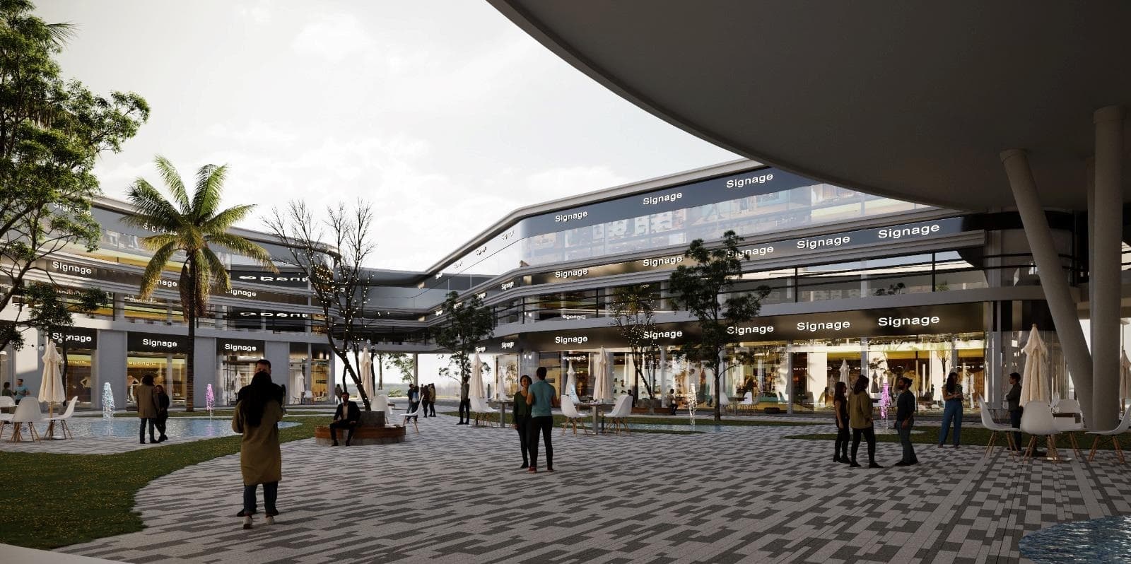 Retail, Lumia mall